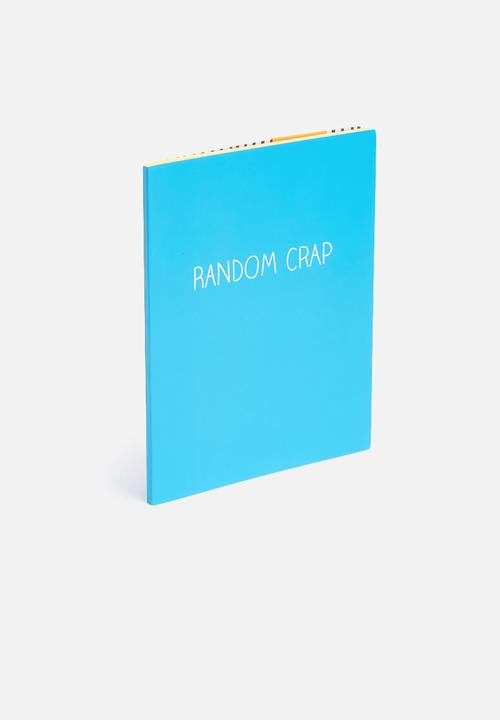 Wild & Wolf - Random crap large jotter
