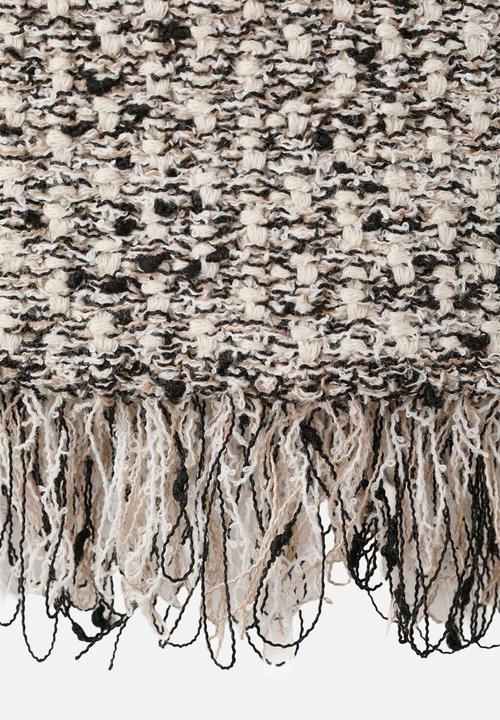 MANGO - Top flequis - black
