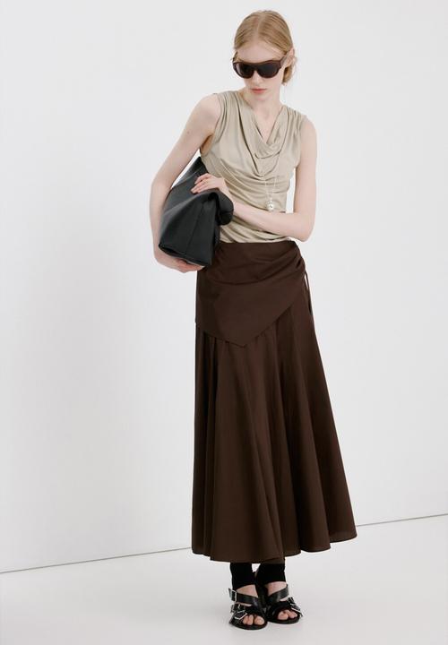 MANGO - T-shirt nice - light/pastel gray