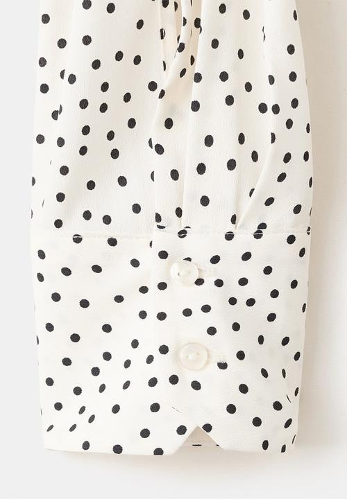 MANGO - Shirt basic- light beige