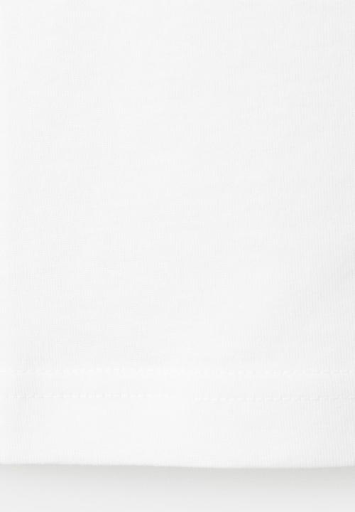 MANGO - T-shirt chals- white