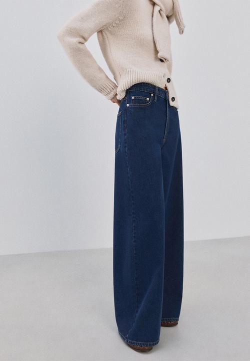 MANGO - Jeans iris- open blue