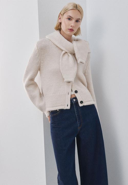 MANGO - Jeans iris- open blue