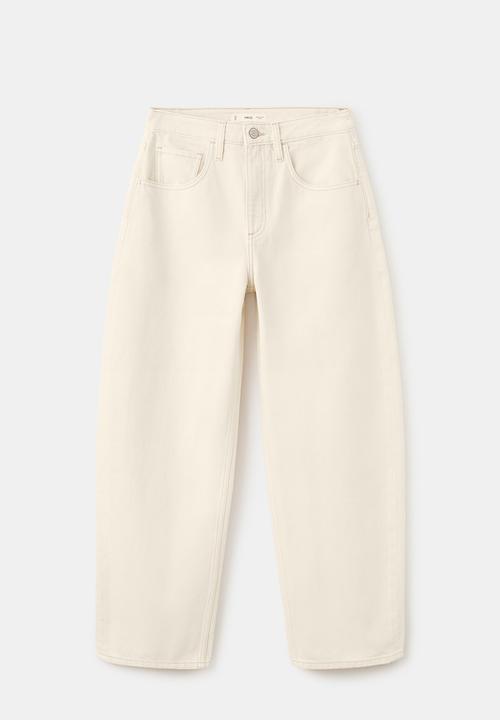 MANGO - Jeans bet- natural