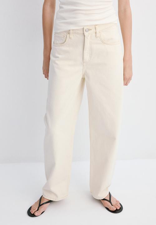 MANGO - Jeans bet- natural