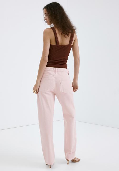MANGO - Jeans bet- pink