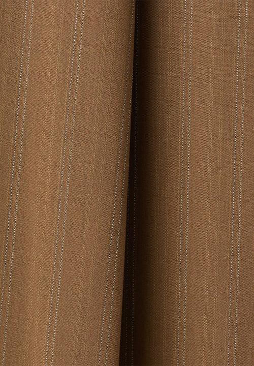 MANGO - Trousers systeck- dark brown