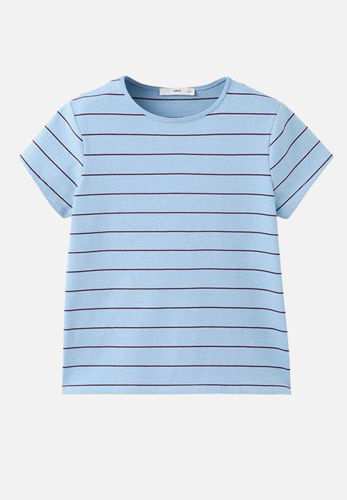 MANGO - T-shirt ancla - medium blue