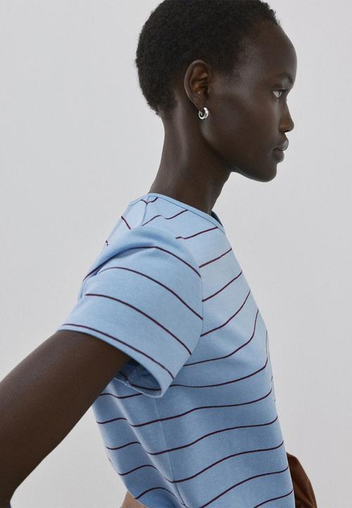 MANGO - T-shirt ancla - medium blue