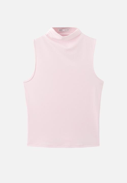 MANGO - Top pol - light/pastel pink