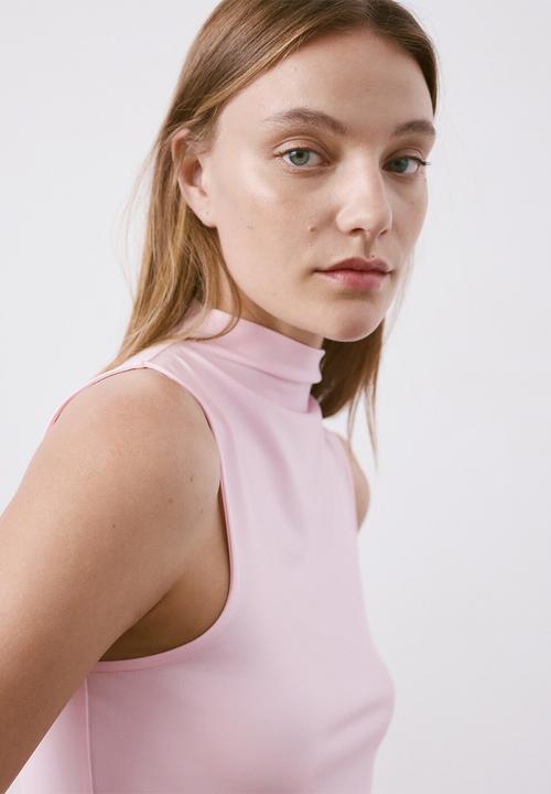 MANGO - Top pol - light/pastel pink