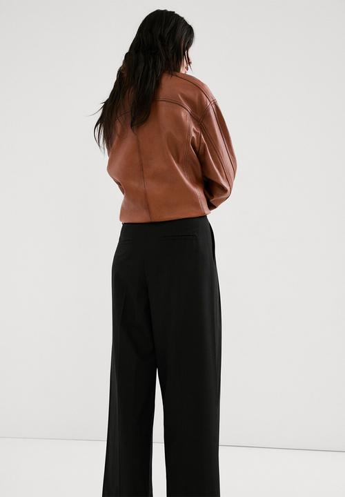 MANGO - Trousers anna- black