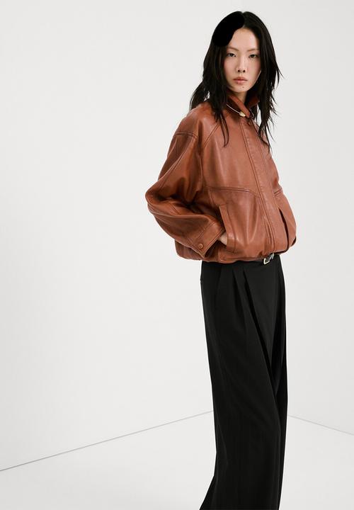 MANGO - Trousers anna- black