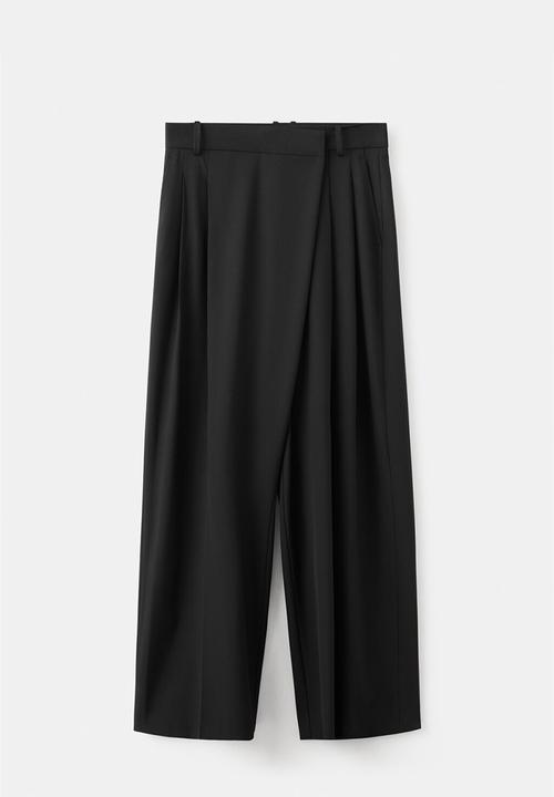 MANGO - Trousers anna- black