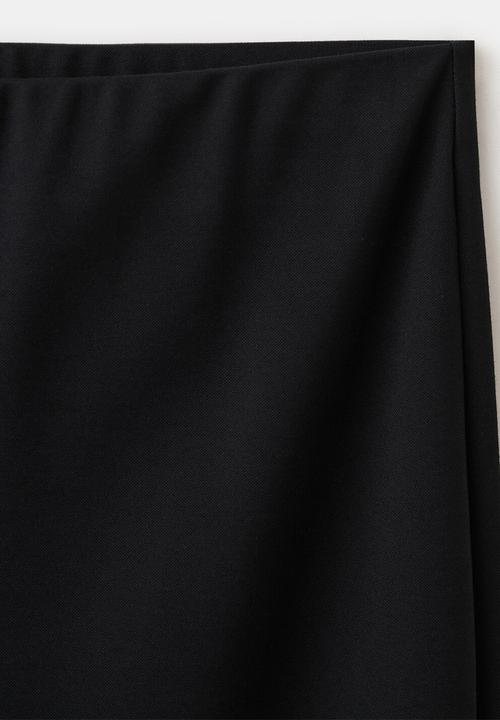 MANGO - Trousers candelo - black