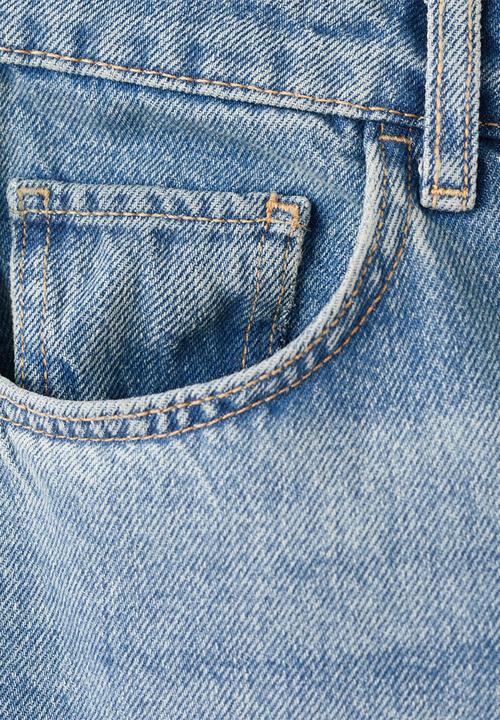 MANGO - Jeans lacy - open blue