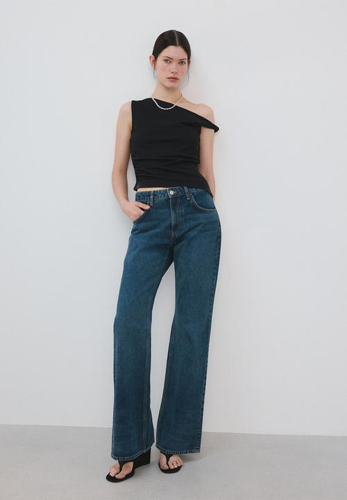 MANGO - Top iana - black