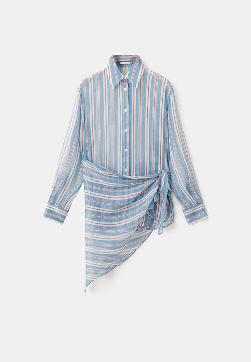 MANGO - Shirt pamela - medium blue