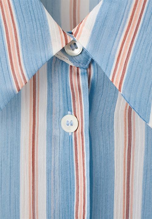 MANGO - Shirt pamela - medium blue