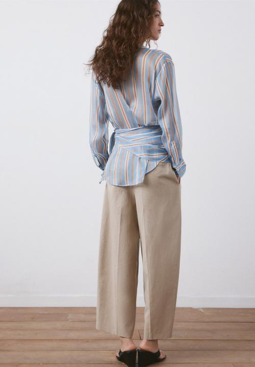 MANGO - Shirt pamela - medium blue