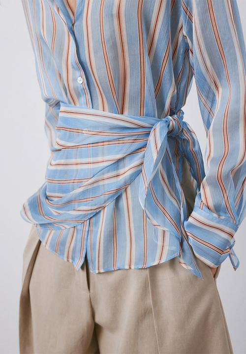 MANGO - Shirt pamela - medium blue