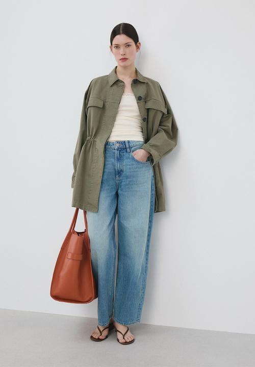 MANGO - Top telma - light/pastel yellow