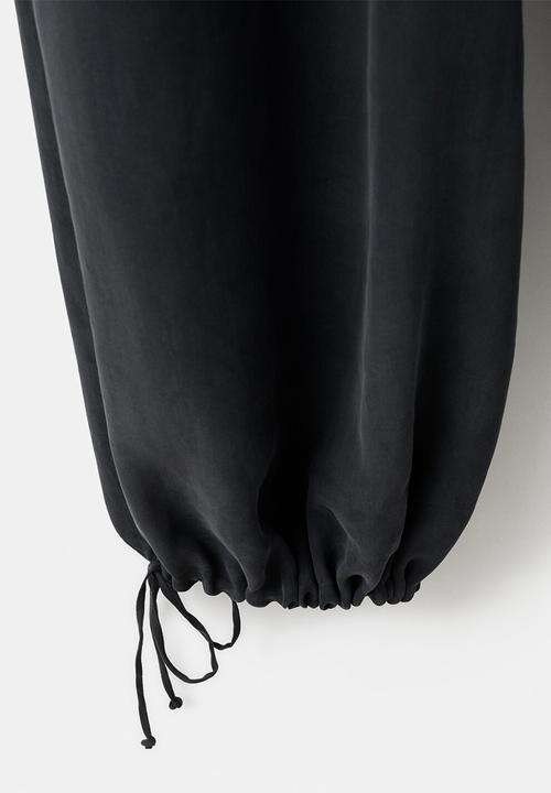 MANGO - Trousers rini - black