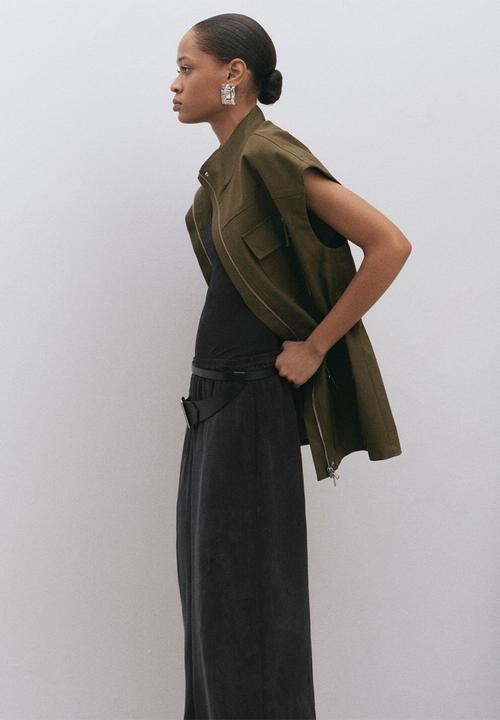 MANGO - Trousers rini - black