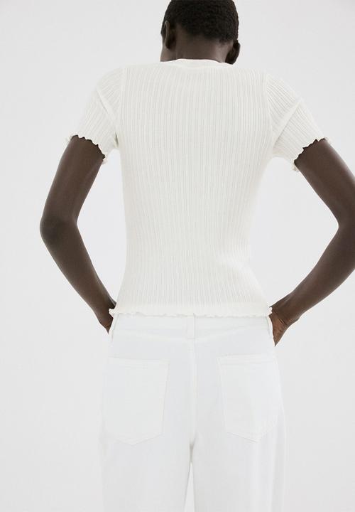 MANGO - Sweater cuprona - light beige