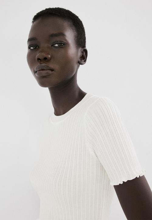 MANGO - Sweater cuprona - light beige