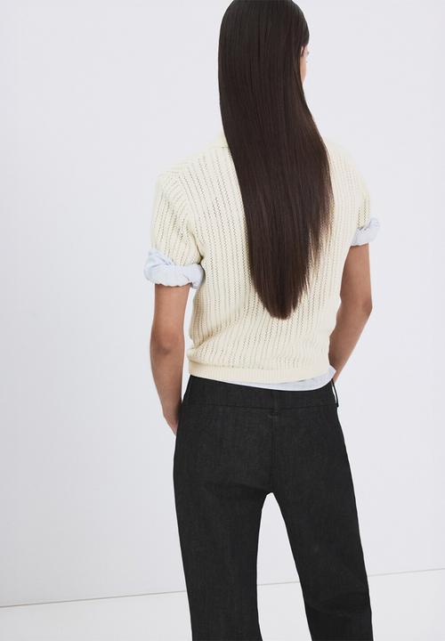 MANGO - Sweater cannoli - light beige