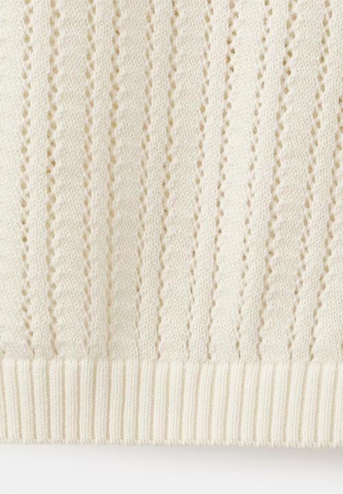 MANGO - Sweater cannoli - light beige