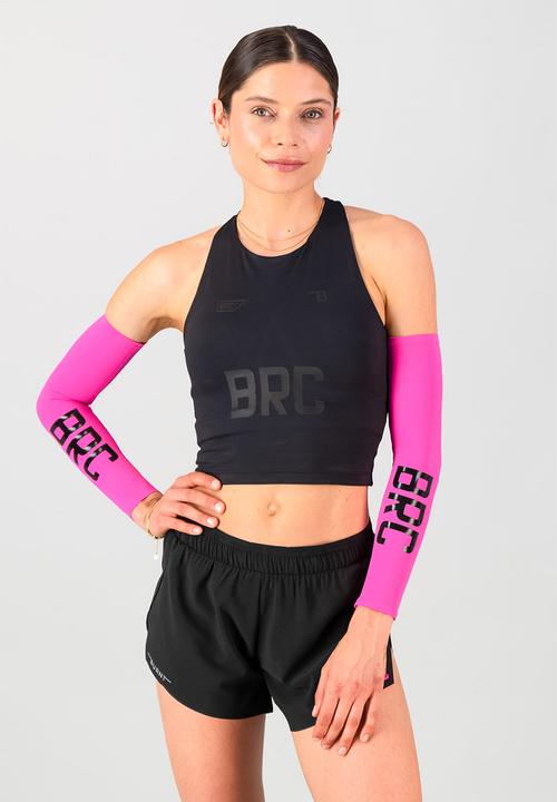Burnt  - Pro run sleeves - electric pink