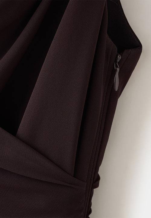 MANGO - Dress lari - brown