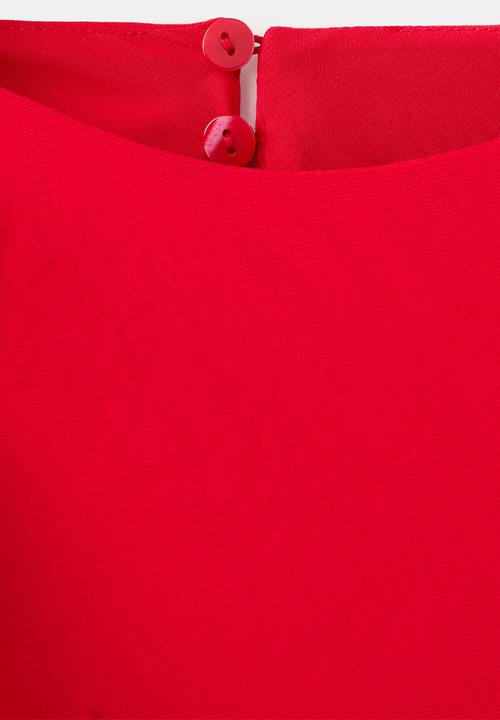 MANGO - Dress taly - red