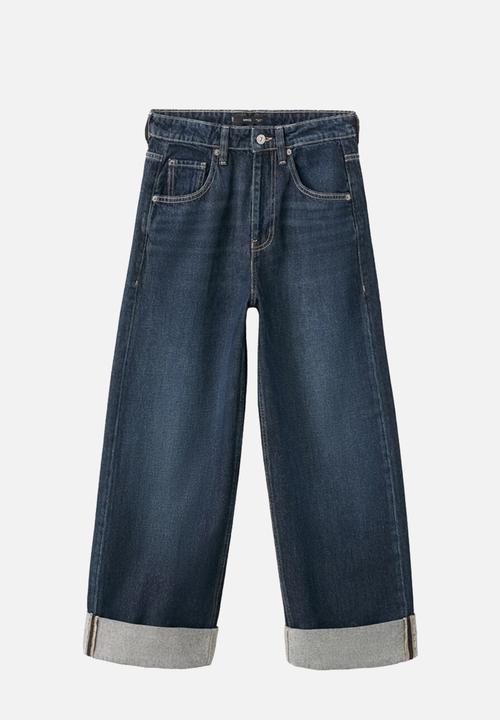 MANGO - Jeans celia- open blue