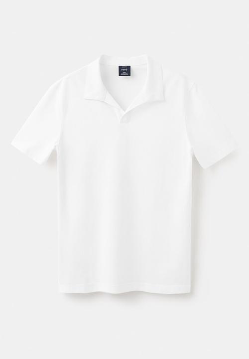 MANGO - Polo Shirt Taga - White