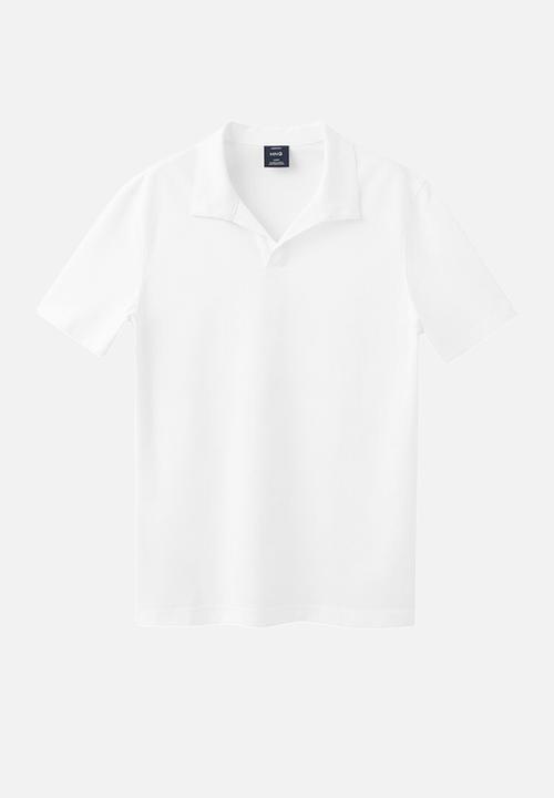 MANGO - Polo Shirt Taga - White