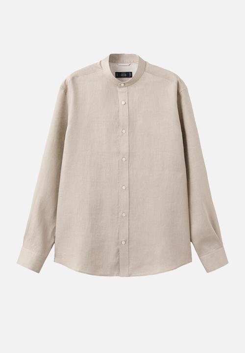 MANGO - Shirt Chennai - Sand