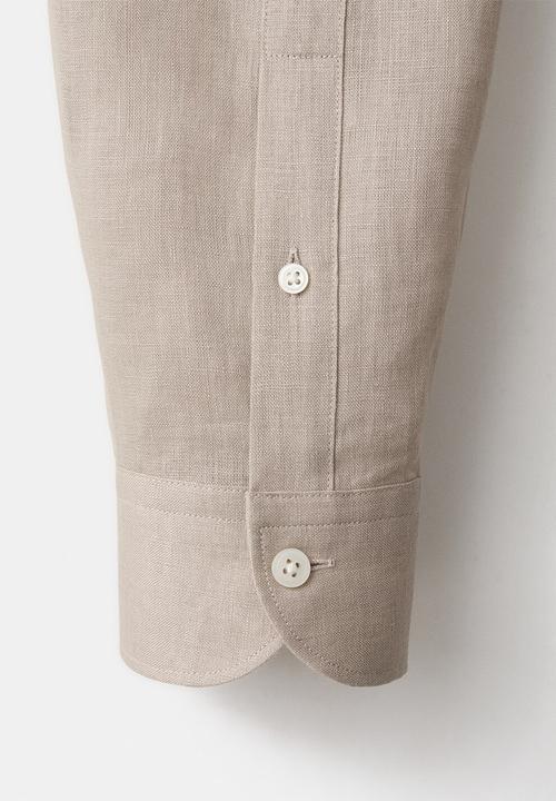 MANGO - Shirt Chennai - Sand