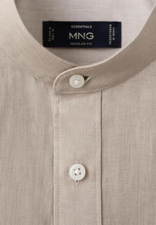 MANGO - Shirt Chennai - Sand