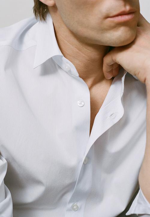 MANGO - Shirt Vecchia - White