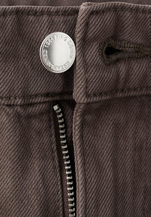 MANGO - Jeans rachel - dark brown