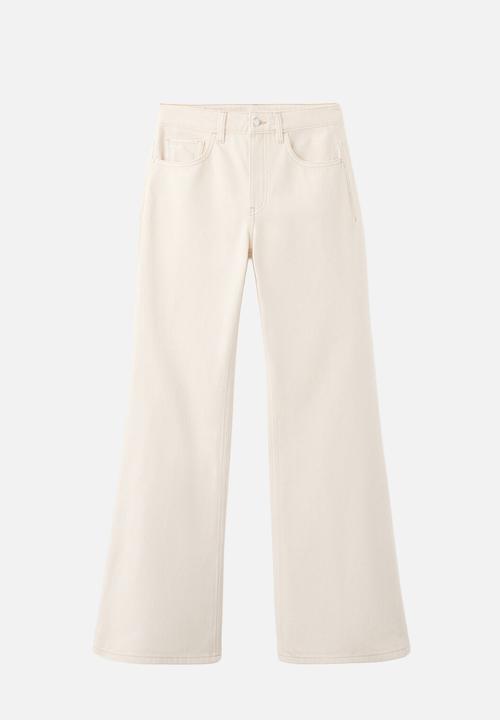 MANGO - Jeans theita - light beige