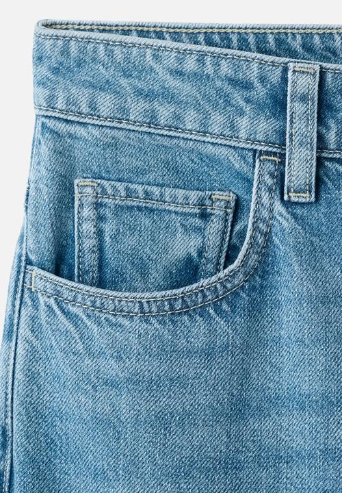 MANGO - Jeans theita - open blue