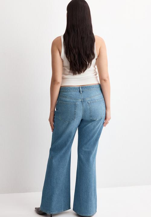 MANGO - Jeans theita - open blue