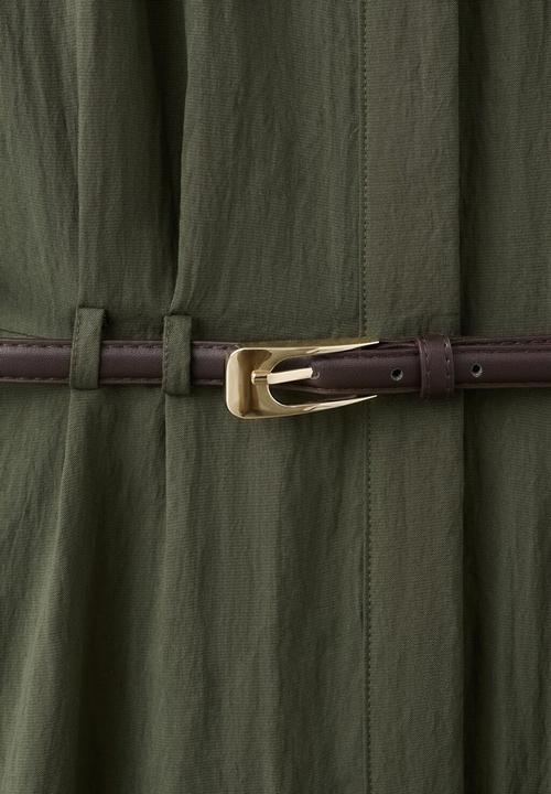 MANGO - Dress trecky- khaki