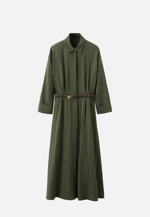 MANGO - Dress trecky- khaki