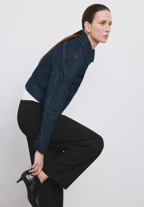 MANGO - Trousers nicole- black