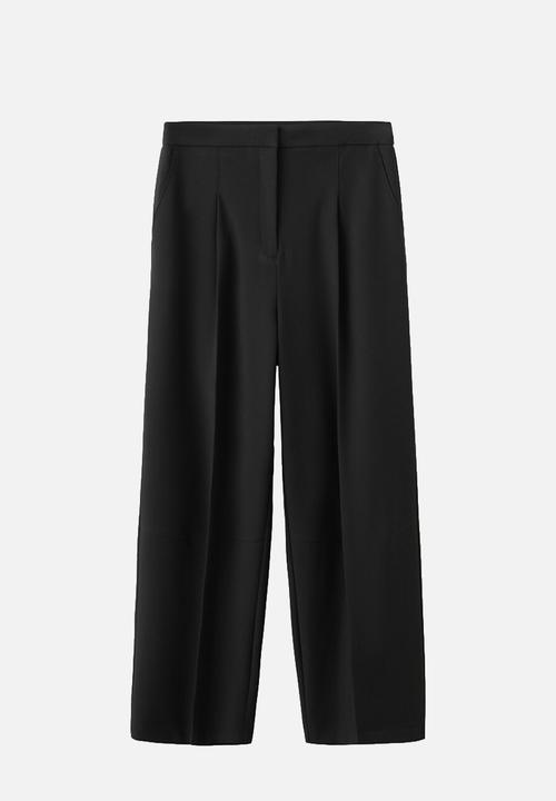 MANGO - Trousers nicole- black